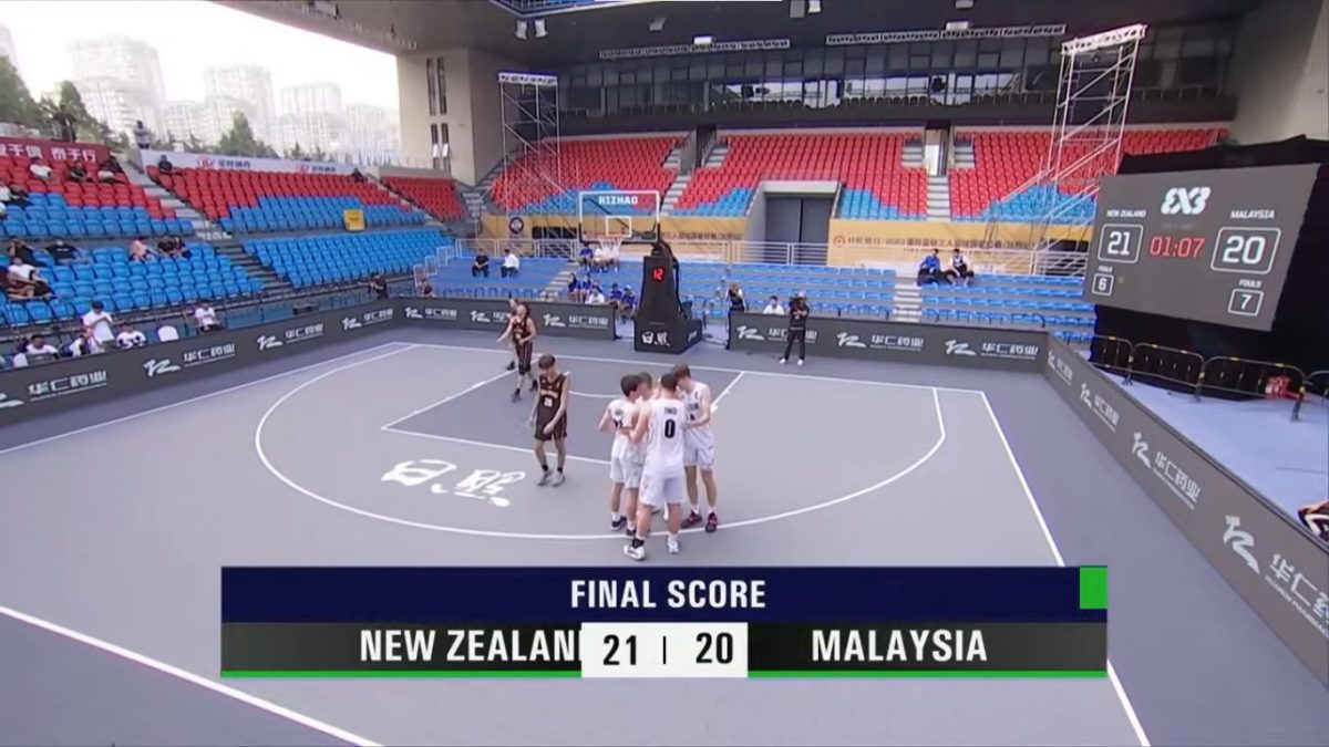 FIBA 3人篮球赛U23国家联赛 男女队再吞4战全败