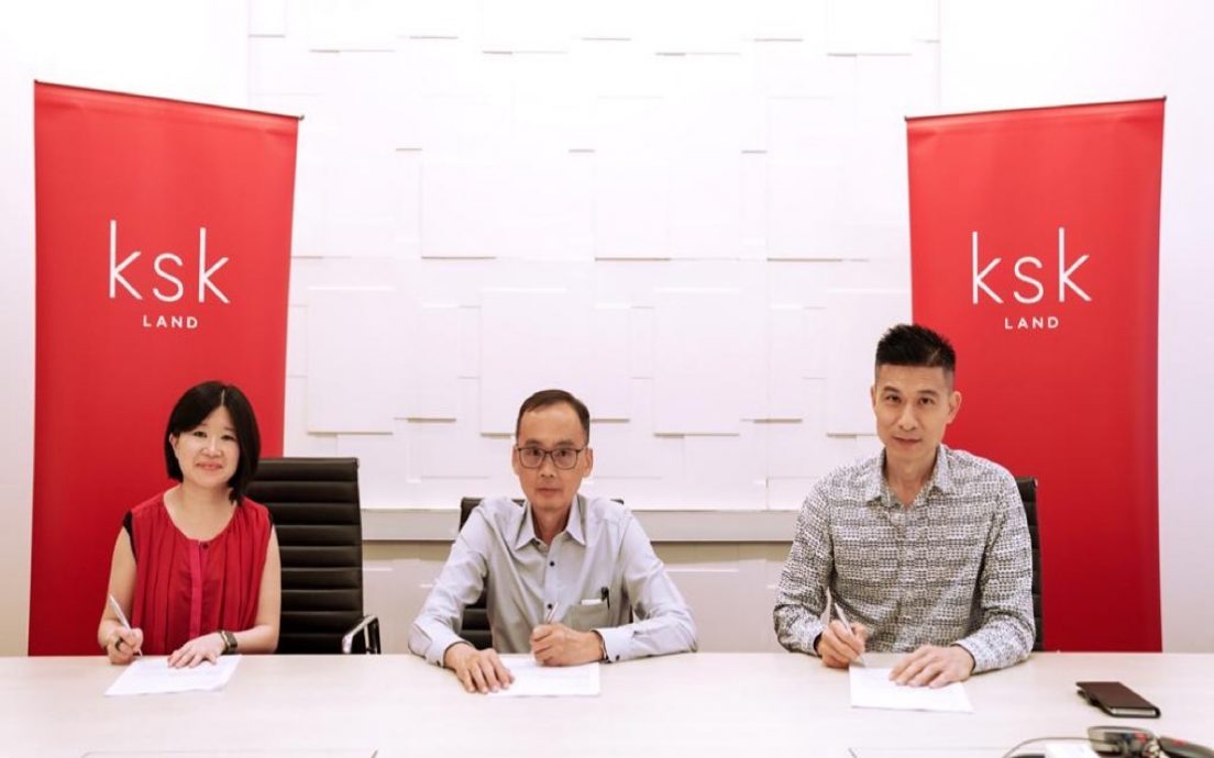 KSK置地与康乐建筑签订8康丽总承包合同