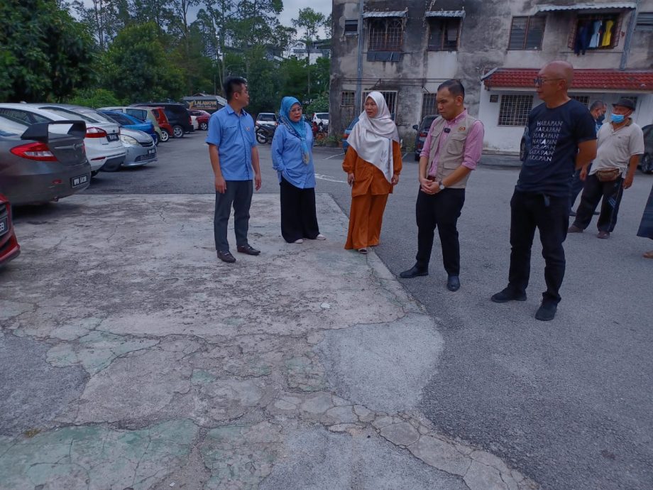 me03副文-大都会/谢瑞詹,“万宜昌明大马工程计划”60万经费,改善廉中价组屋基建、环境/3图