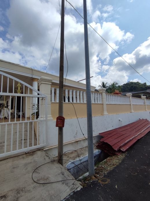 NS主文/葫芦顶新村风灾,14住家屋瓦被吹飞