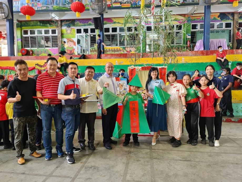 NS淡边／淡边中华公学配合端午节，办“与粽不同”与师生同乐