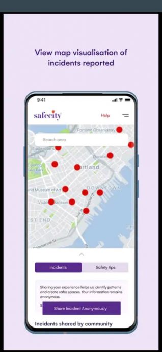 Safecity应用程式 收集数据识别性骚扰犯热点
