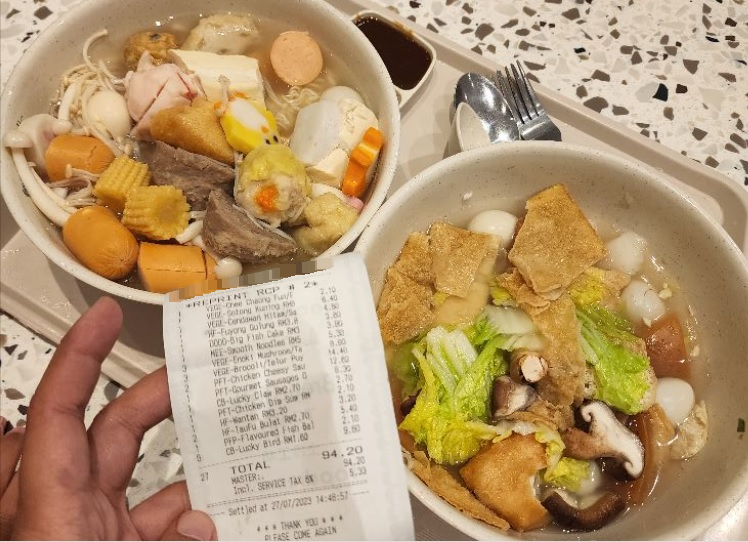 27件酿豆腐RM94.20 女子心痛:以为酿豆腐便宜拿多多