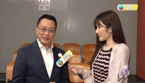 72岁刘纬民复出拍港剧 TVB探班李国麟打瞌睡入镜
