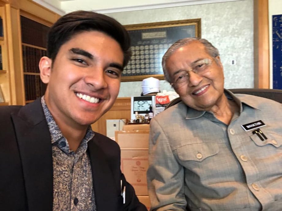 “新一代马来人没排挤他族也能成功”赛沙迪提醒敦马勿忘2020年宏愿