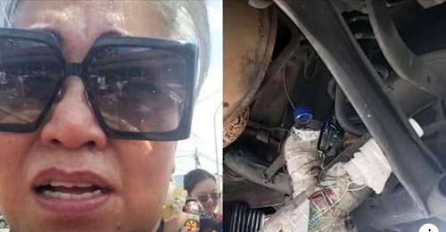 “杀了我 也不会封口” 茜蒂卡欣疑两组人车底装土制炸弹