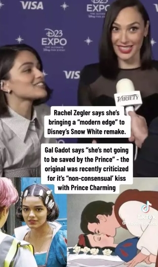 《白雪公主》真人版灌输厌男主义?丽采访问被挖出爆争议