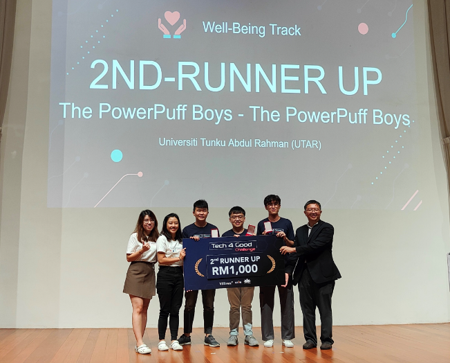 Tech 4 Good发明挑战 优大荣获季军