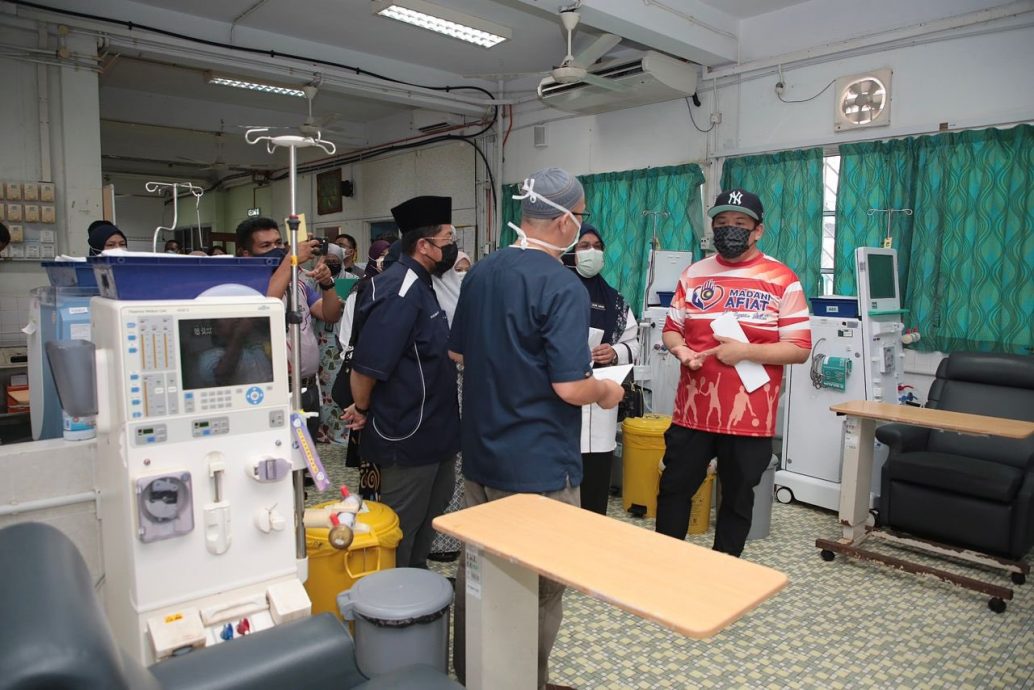 东:卫生部副部长长鲁卡尼斯曼出席在关丹举行的格宾工业区CBRNE