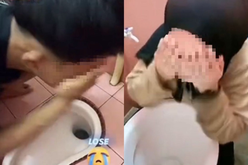 为博打赏马桶水洗脸 网轰青年:没自尊!