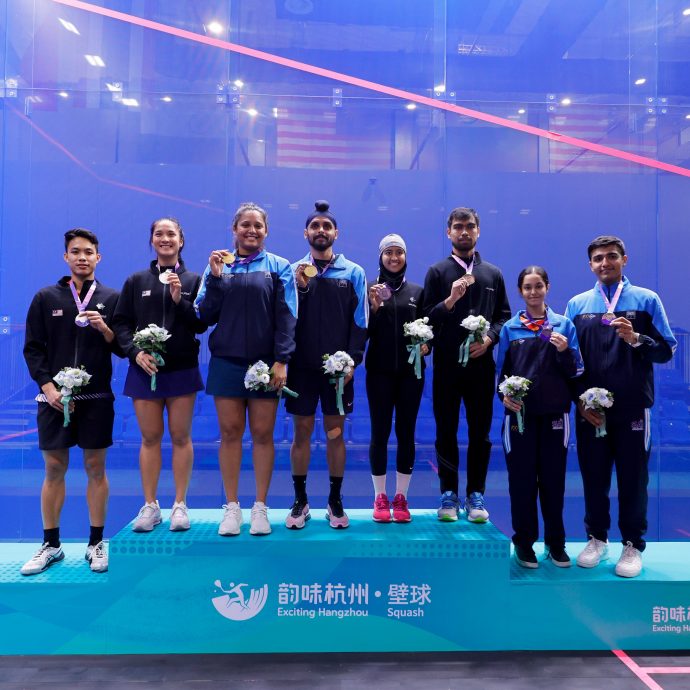 亚洲壁球混双赛夺银摘铜 大马固强补弱备战亚运会