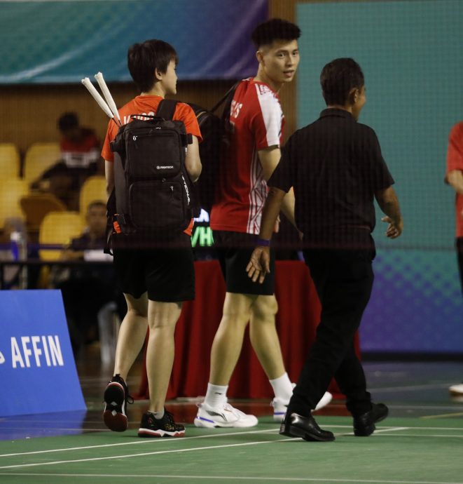 全国羽球锦标赛| 搭档林志键迟到被判弃权  张御宇目送对手晋级