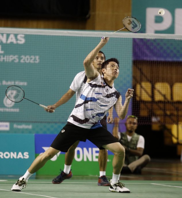 全国羽球锦标赛| 搭档林志键迟到被判弃权  张御宇目送对手晋级