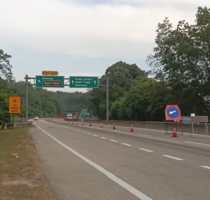 全国：加叻大道崩塌路段已修复