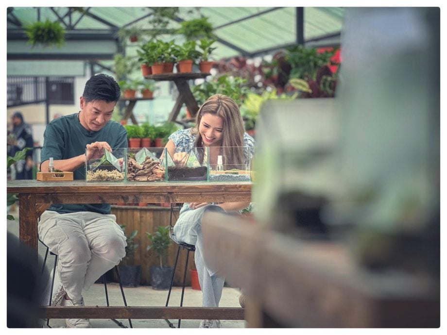 刘颖旋金马仑被捕获 黎诺懿拉大队山上取景