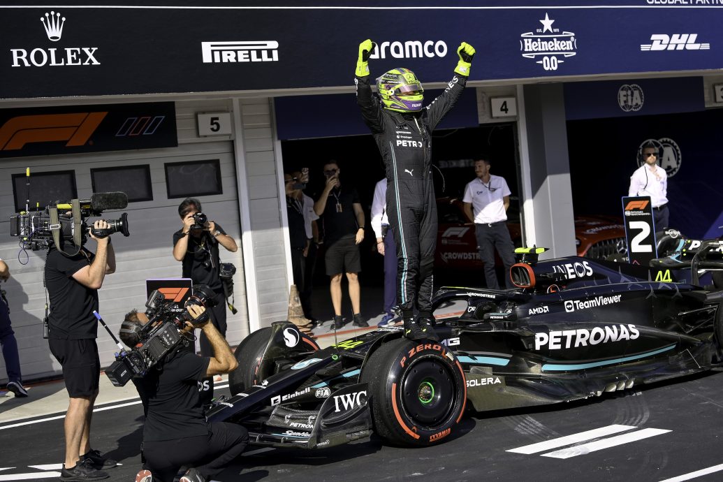 匈牙利站F1|终破生涯最久33站杆位荒 小汉:感觉好像第一次夺得