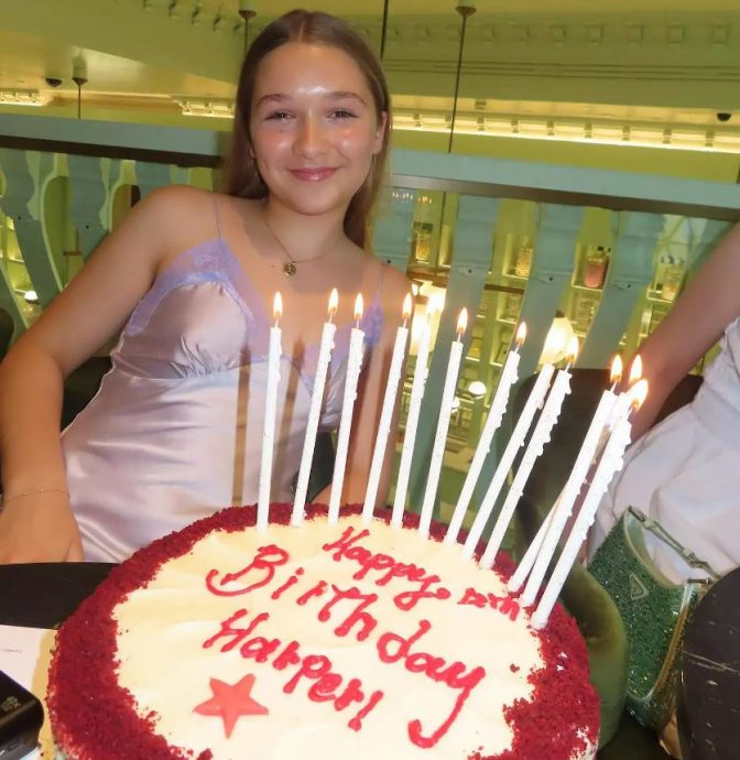 哈珀12岁庆生再掀话题  收逾万令吉名牌包