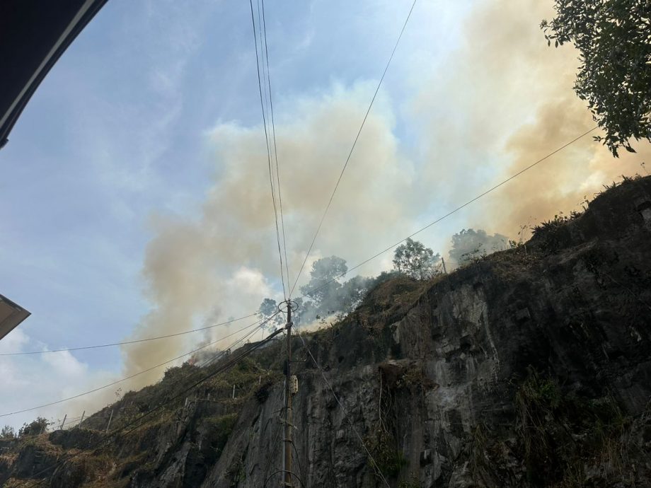 大都会/安邦美嘉再也花园斜坡火灾/4图