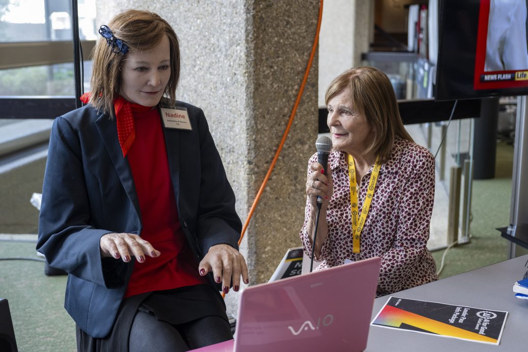 头)联合国AI造福峰会 AI机器人：让世界变得更加美好