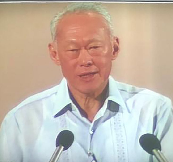 李光耀百岁冥诞在即,生前多年演讲制成5分钟18秒短片
