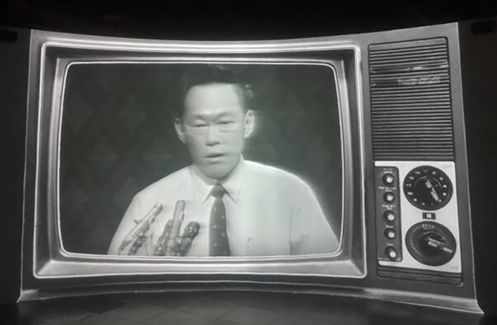 **已签发**国：李光耀百岁冥诞在即，生前多年演讲制成5分钟18秒短片