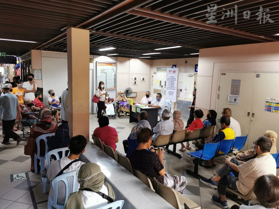 **已签发**柔:第三版头条:林添顺:柔推行企业社团援助医院,包括领养医院病房