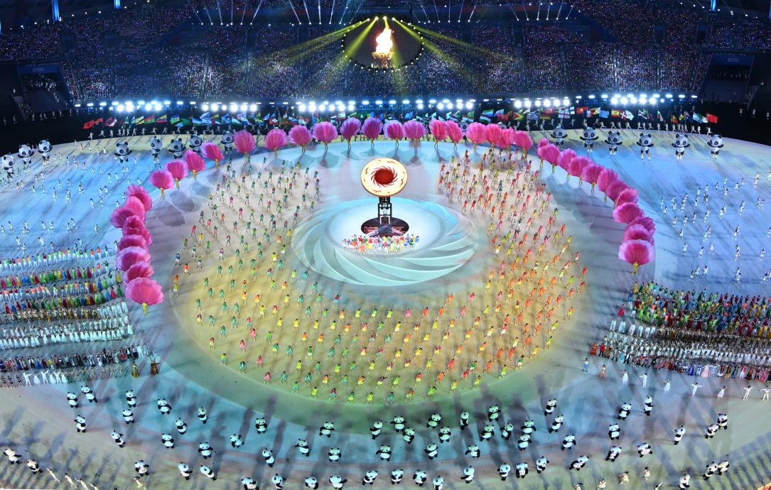 成都世界大学运动会| 中国南拳选手 曹茂园夺赛会首金