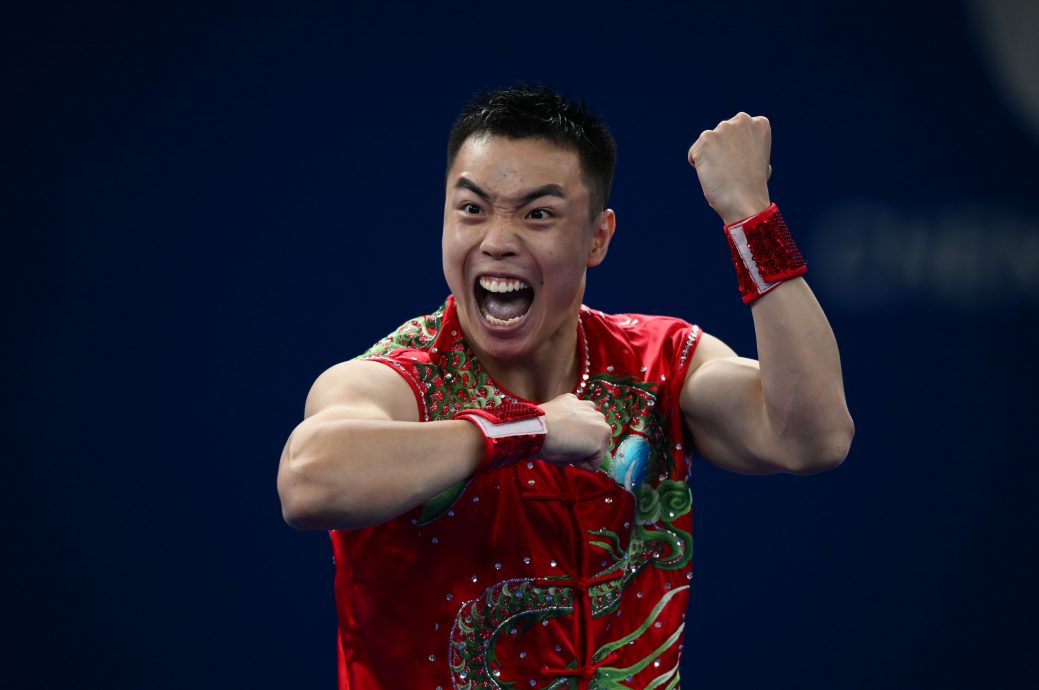 成都世界大学运动会| 中国南拳选手 曹茂园夺赛会首金
