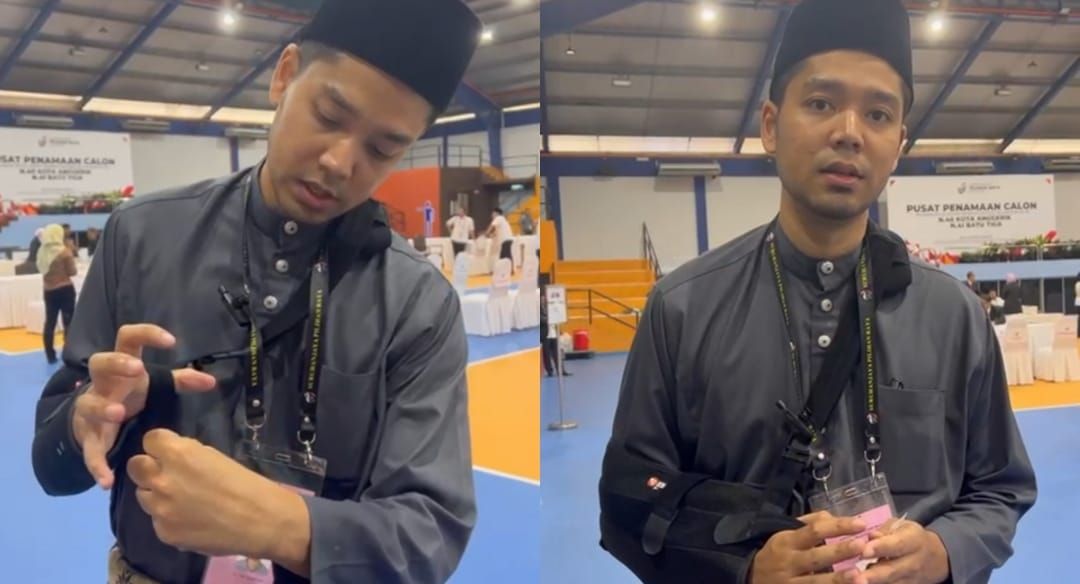 手骨折也要去提名! MUDA候选人带伤上阵