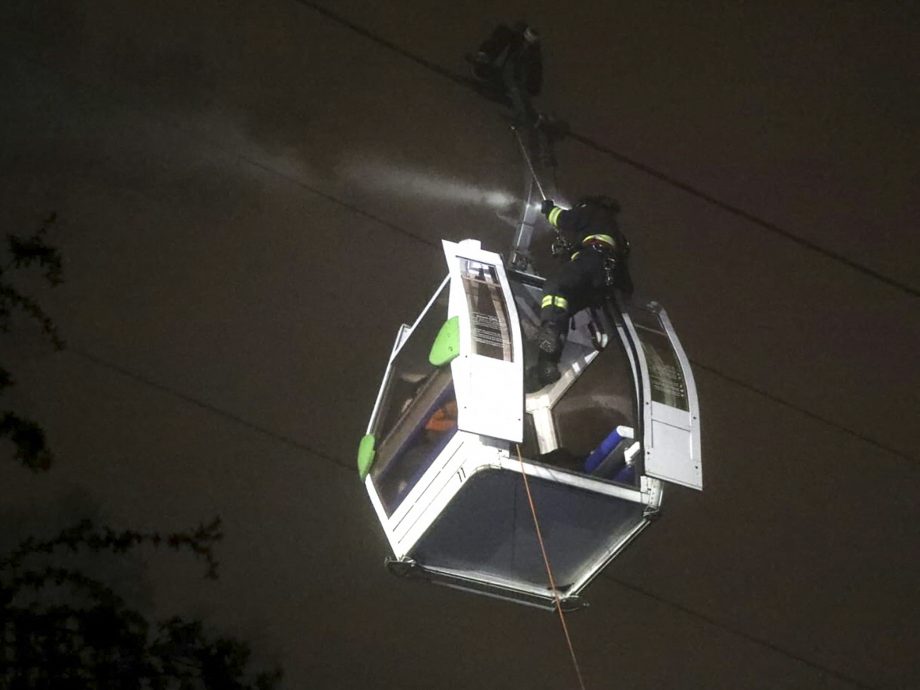 拼盘／缆车故障！27人受困海拔4千公尺高空　逾11小时才获救