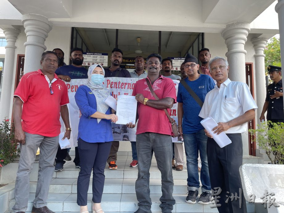 收清空地段庭令 7农民呈备忘录求关注