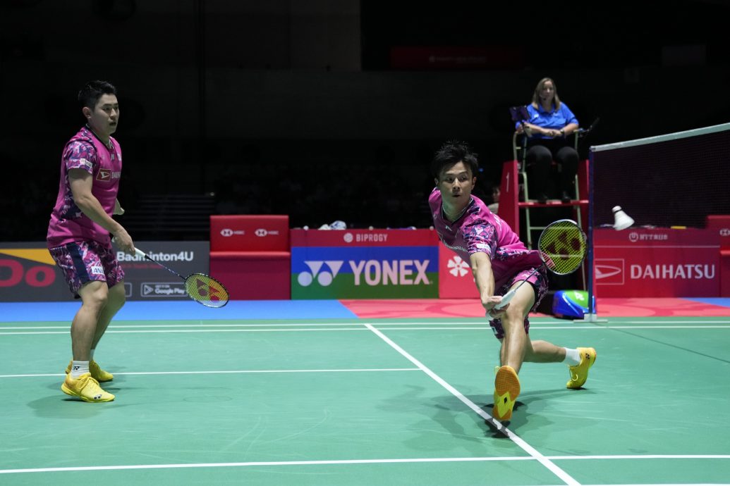 日本羽球超级750赛| 小保 麟洋会师决赛  男双迎来新冠军