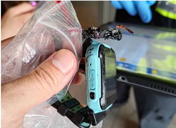 智能手表爆炸自燃 台10岁童炸伤或需植皮