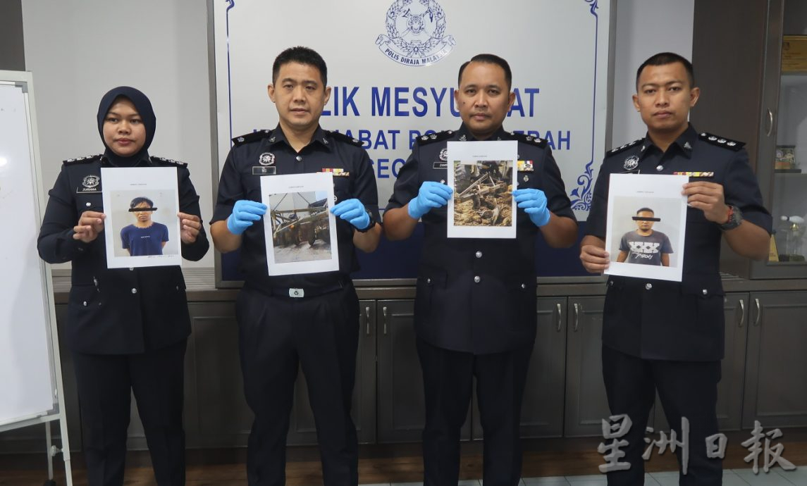 柔︰涉偷园主拖拉机变卖 警捕2外籍男起回贼赃