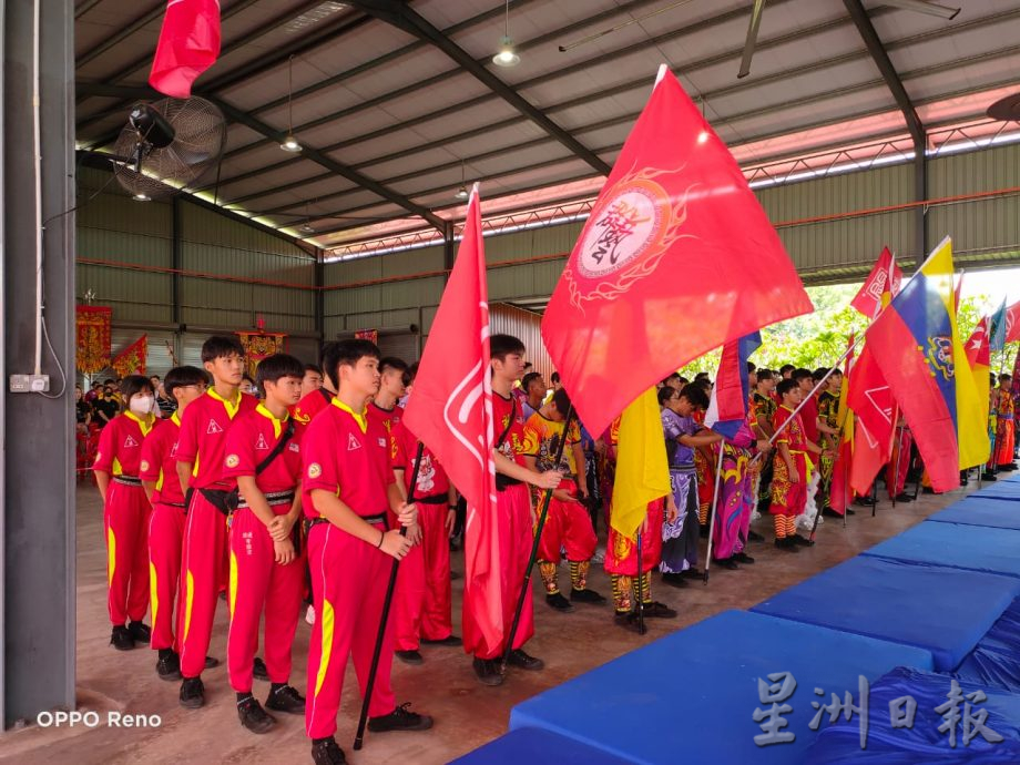 柔: 舞狮赛采用电脑评分 韩胜洐:节省纸张时间