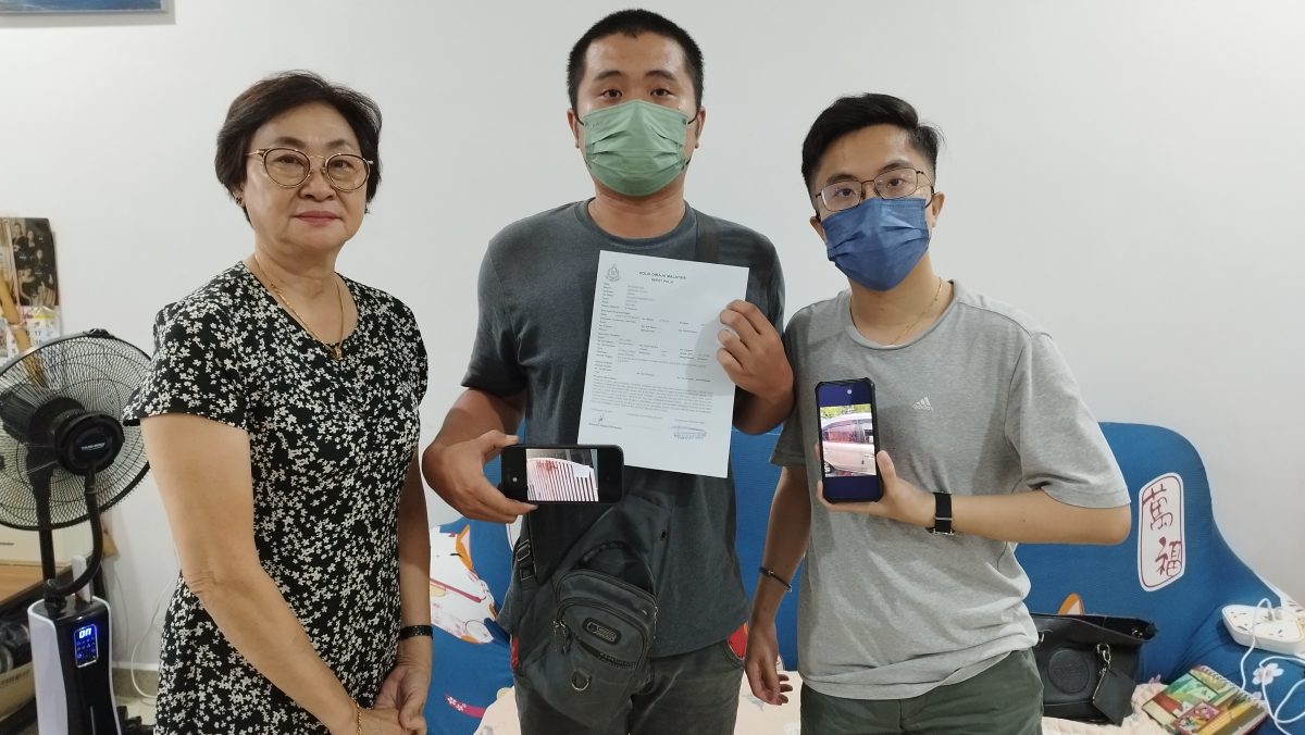 柔:住家遭泼红漆地址却有误 华裔兄弟疑遭点错相