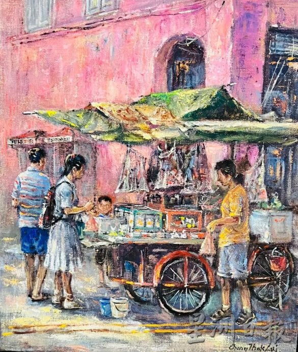 柔：新闻：“走入麻坡老时光”画展，展现5、60年代的麻坡气息