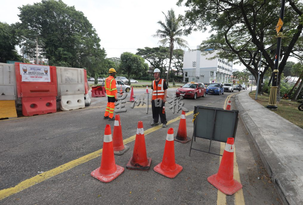柔：让路RTS工程 新山多路关闭  出门先规划免困车龙