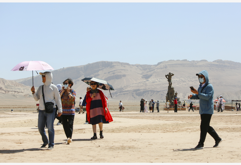 死亡谷打卡Heat Wave World Recordkeeping