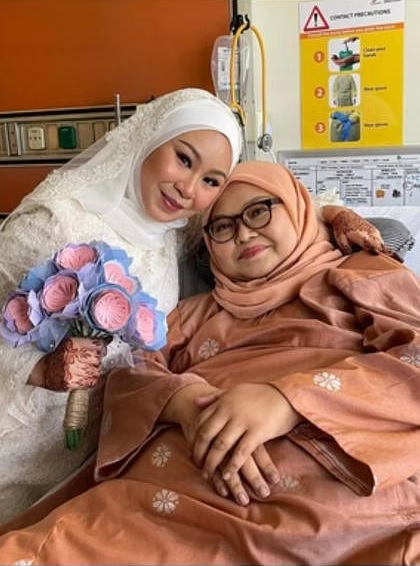  母抗癌经历激励医科女儿  “她看到我结婚一周后才走”