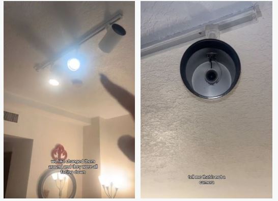 爱彼迎公寓发现摄像头？两女住客求救  社媒观看千万次