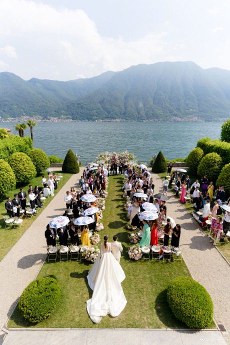 甄子丹结婚20年意大利补办奢华婚礼 要老婆汪诗诗“继续管管我”