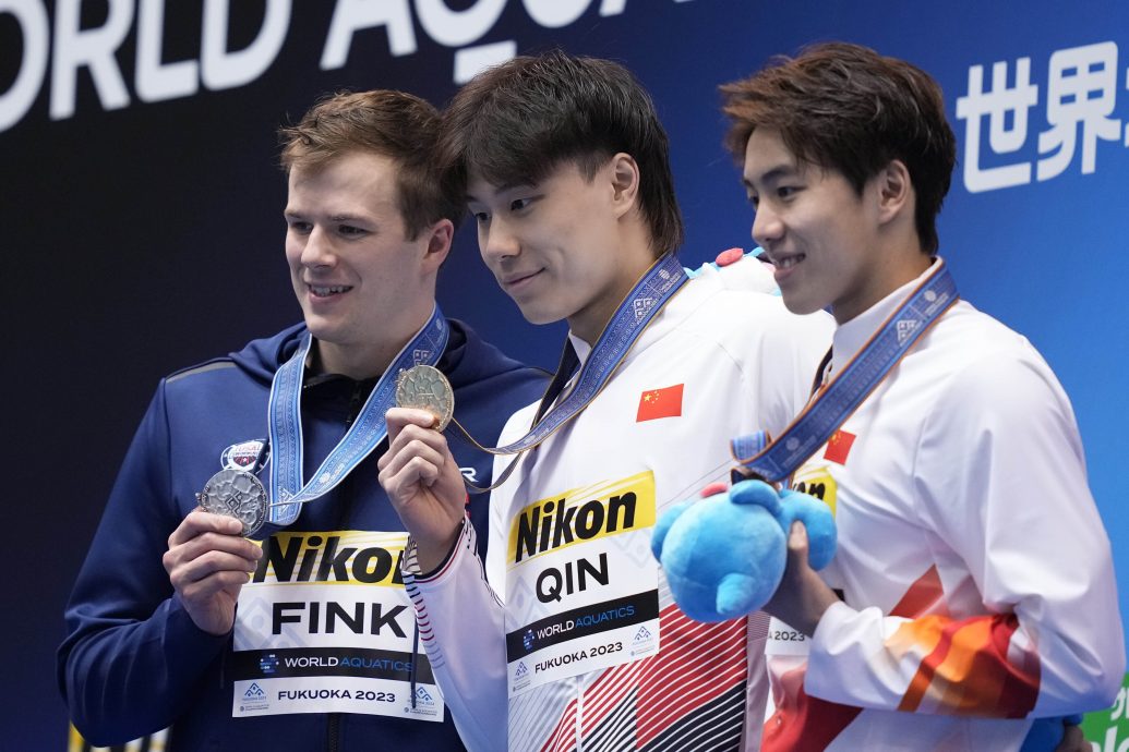 福冈世界水上运动锦标赛 奥卡拉汉破女200自由泳世界纪录 覃海洋50公尺蛙泳夺次金