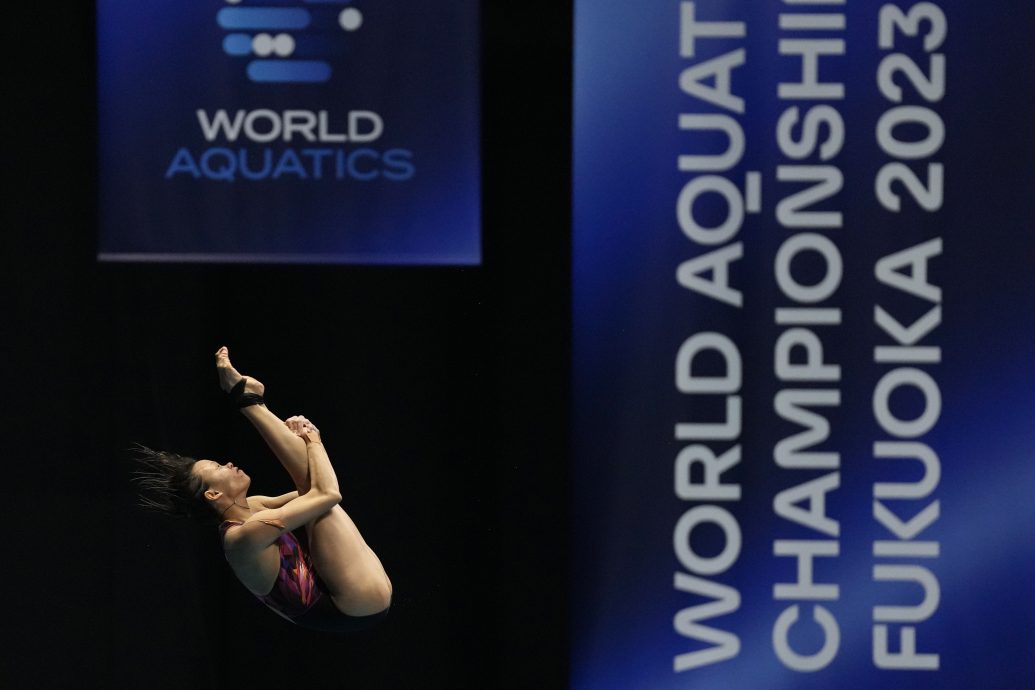 福冈世界水上运动锦标赛| 女子个人10公尺跳台  潘德莉拉预赛意外出局