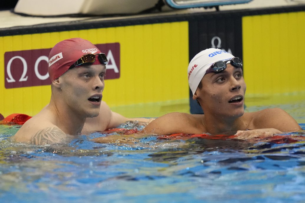 福冈世界水上运动锦标赛 重夺女1500公尺自由泳冠军 勒德茜基平费尔普斯纪录