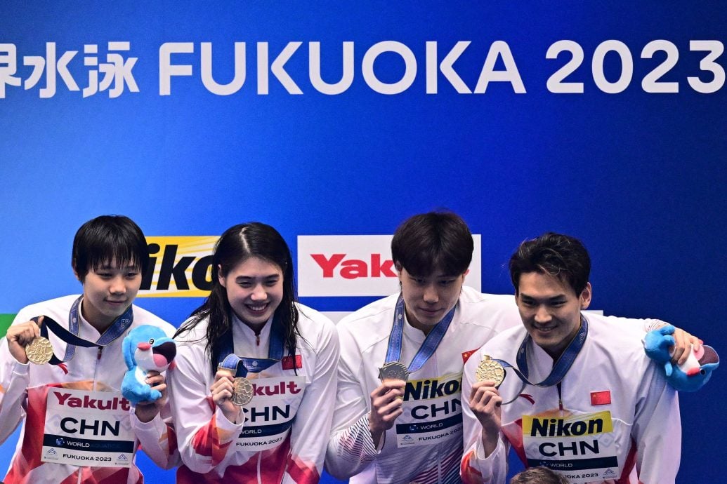 福冈世界水上运动锦标赛|游泳大跃进摘5金成关键  中国重夺全场总冠军