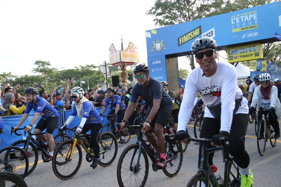 第2届环法脚车赛柔佛 L'Étape| 47个国家共3600选手参赛 凯里参与其盛