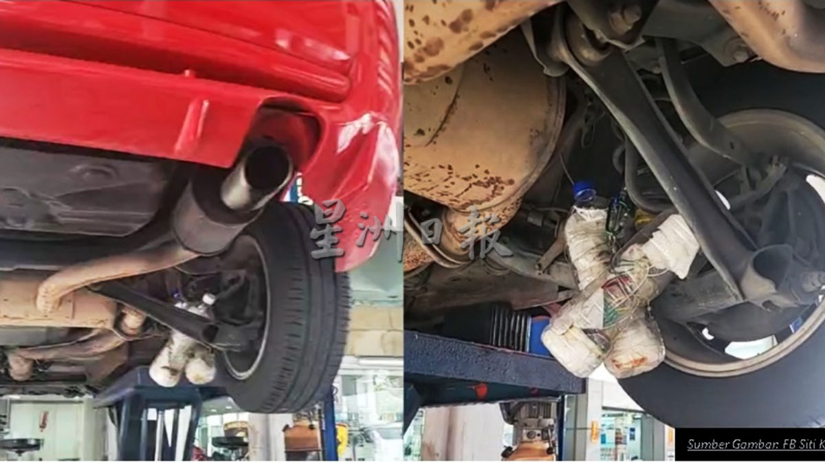 茜蒂卡欣车底遭人安装土制炸弹