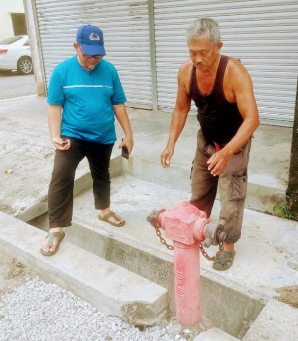 美冷车站大街路旁 消防水管已获全面修复