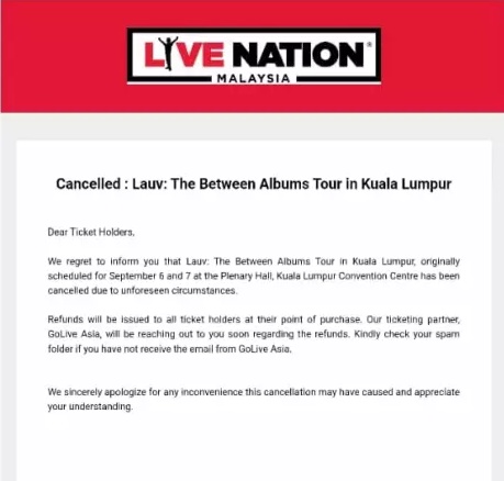 美创作歌手Lauv上月出柜认双性恋 9月大马个唱突紧急取消